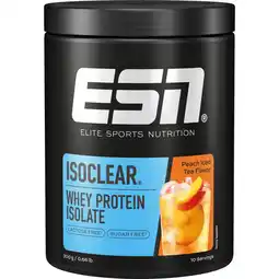 Albert Heijn ESN Isoclear whey protein peach iced tea aanbieding