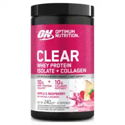 Albert Heijn Optimum Nutrition Clear whey + collagen apple & raspberry aanbieding