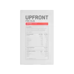Albert Heijn Upfront Pre run aardbei smaak aanbieding