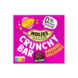 Albert Heijn Holie's Crunchy bar amandel speculaas aanbieding