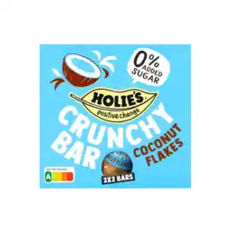 Albert Heijn Holie's Crunchy bar coconut flakes aanbieding