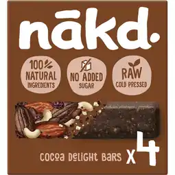Albert Heijn Nakd. Cocoa delight bars aanbieding