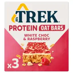 Albert Heijn Trek Protein havermout repen choc raspberry aanbieding