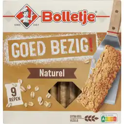 Albert Heijn Bolletje Goed bezig havermoutrepen naturel aanbieding