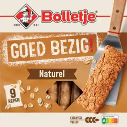 Albert Heijn Bolletje Goed bezig havermoutrepen naturel aanbieding