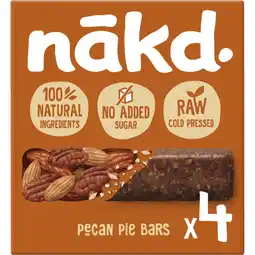 Albert Heijn Nakd. Pecan pie bars aanbieding