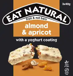 Albert Heijn Eat Natural Fruit & nut bars amandel & abrikoos aanbieding