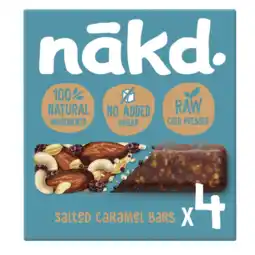Albert Heijn Nakd. Salted caramel bars aanbieding