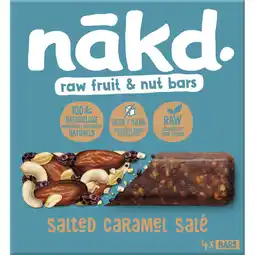 Albert Heijn Nakd. Salted caramel bars aanbieding