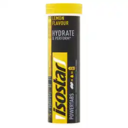 Albert Heijn Isostar Powertabs hydrate & perform lemon aanbieding