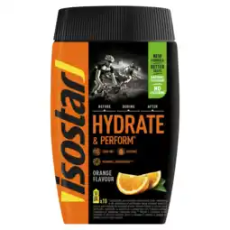 Albert Heijn Isostar Hydrate & perform sportdrink orange aanbieding