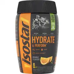 Albert Heijn Isostar Hydrate & perform sportdrink orange aanbieding