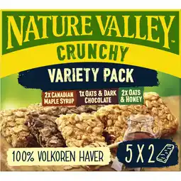 Albert Heijn Nature Valley Crunchy variety pack aanbieding