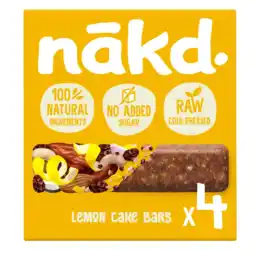 Albert Heijn Nakd. Lemon cake bars aanbieding