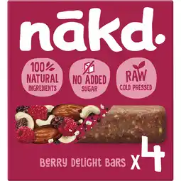Albert Heijn Nakd. Berry delight bars aanbieding