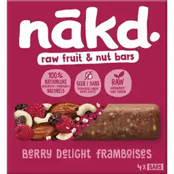 Albert Heijn Nakd. Berry delight bars aanbieding