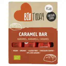 Albert Heijn BioToday Vegan choco bar karamel aanbieding