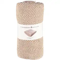 Albert Heijn S&A Recycled cotton plaid aanbieding