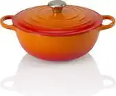 Bol.com Le Creuset Braadpan Marmite Signature Oranjerood - ø 32 cm / 7 Liter aanbieding