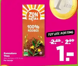PLUS Zonnatura Thee aanbieding
