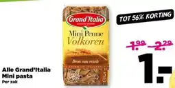 PLUS Alle Grand'Italia Mini pasta aanbieding
