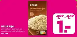 PLUS PLUS Rijst aanbieding
