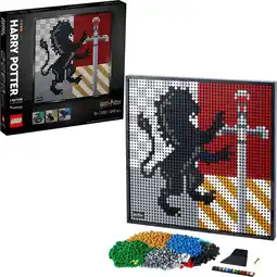 Bol.com LEGO Art Harry Potter Hogwarts Crests - 31201 aanbieding