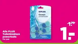 PLUS Alle PLUS Toiletblokken powerballs aanbieding