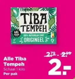 PLUS Alle Tiba Tempeh aanbieding
