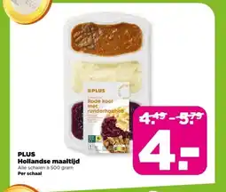 PLUS PLUS Hollandse maaltijd aanbieding