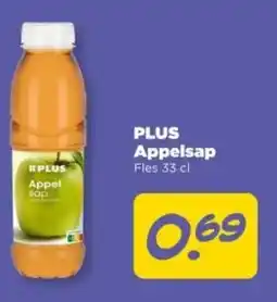 PLUS PLUS PLUS Appelsap aanbieding