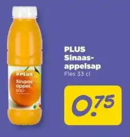 PLUS PLUS Sinaas appelsap aanbieding