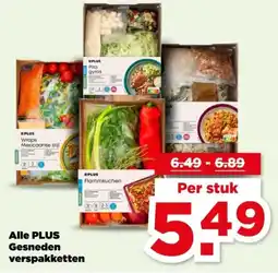 PLUS Alle PLUS Gesneden verspakketten aanbieding