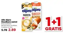 PLUS Alle Alpro Houdbare zuivel aanbieding