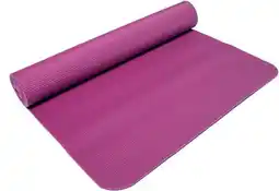 Bol.com Yogi & Yogini yogamat PVC - Aubergine - 1250gr aanbieding