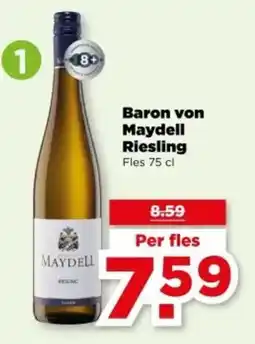 PLUS Baron von Maydell Riesling aanbieding