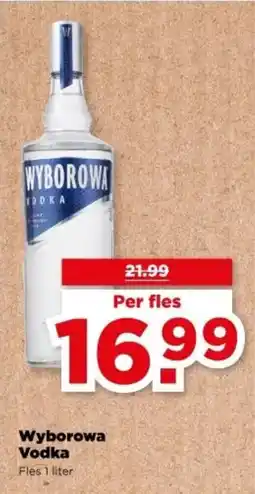 PLUS Wyborowa Vodka aanbieding