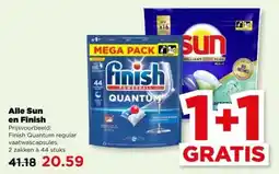 PLUS Alle Sun en Finish aanbieding