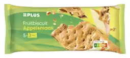 PLUS PLUS Fruitbiscuit appel aanbieding