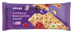 PLUS PLUS Fruitbiscuit bosvruchten aanbieding