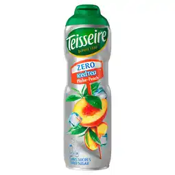 PLUS Teisseire Siroop iced tea peach zero aanbieding