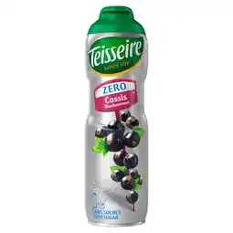PLUS Teisseire Siroop cassis zero aanbieding