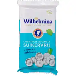 PLUS Wilhelmina Pepermunt suikervrij 3-pack aanbieding