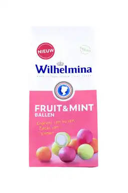 PLUS Wilhelmina Fruit & mint ballen aanbieding