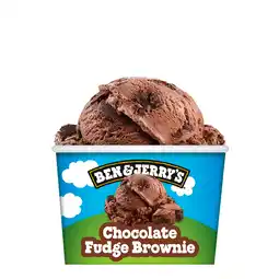 PLUS Ben&Jerry's Chocolate fudge brownie aanbieding