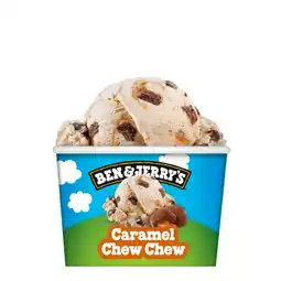 PLUS Ben&Jerry's Caramel chew chew aanbieding