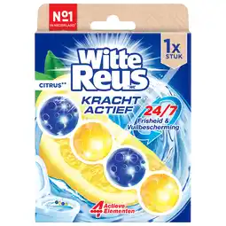 PLUS Witte Reus Toiletblok Kracht Actief Citr aanbieding