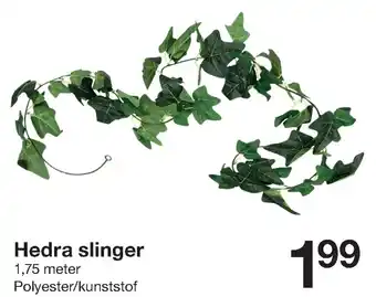 Zeeman Hedra slinger 1.75m aanbieding