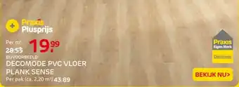 Decomode pvc vloer plank sense