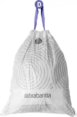 Coolblue Brabantia Vuilniszakken Code D - 15-20 Liter (120 stuks) aanbieding